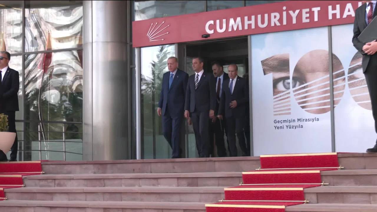 Erdoğan-özel Görüşmesi Sona Erdi