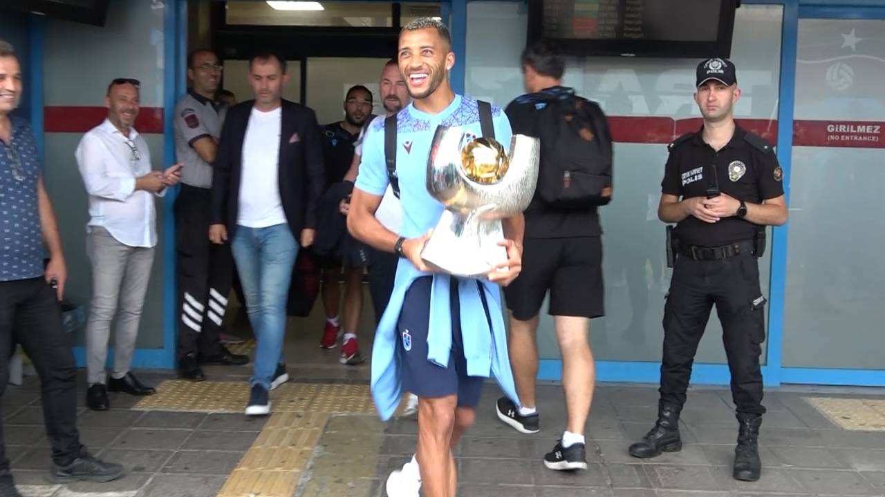 Trabzonspor, Süper Kupa İle Kente Geldi