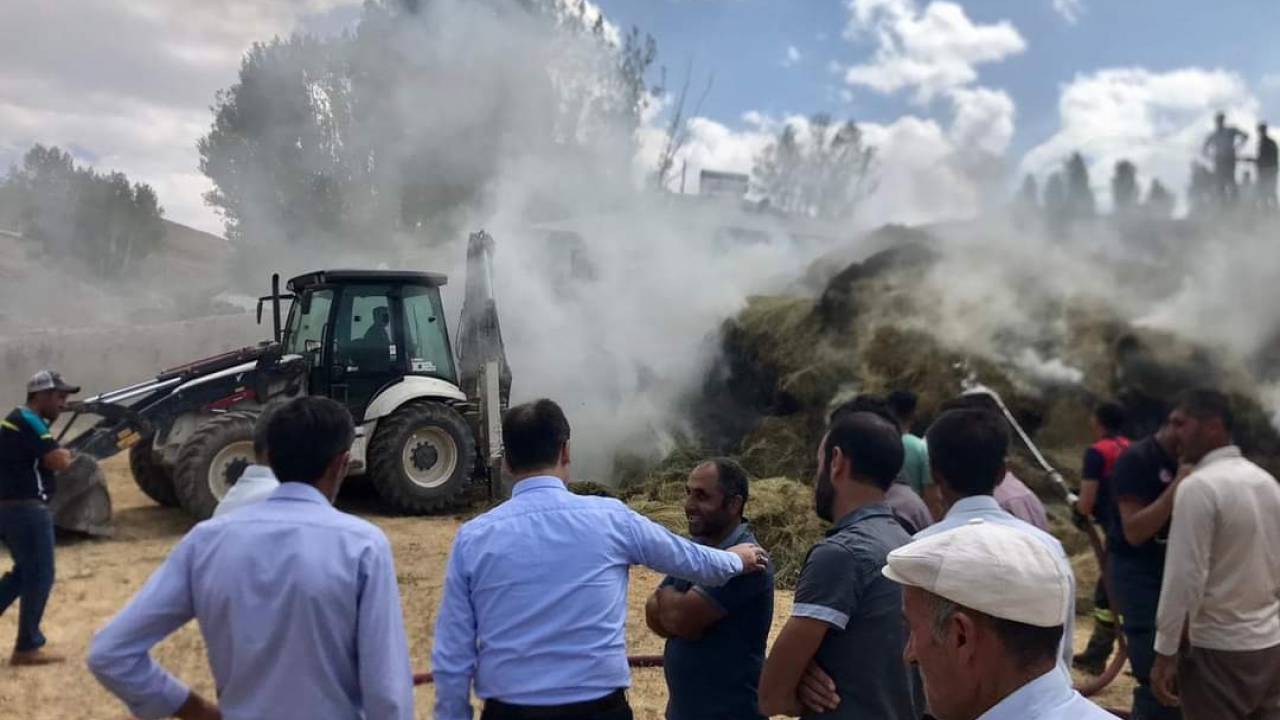 Van'da 5 Bin Bağ Ot Yandı