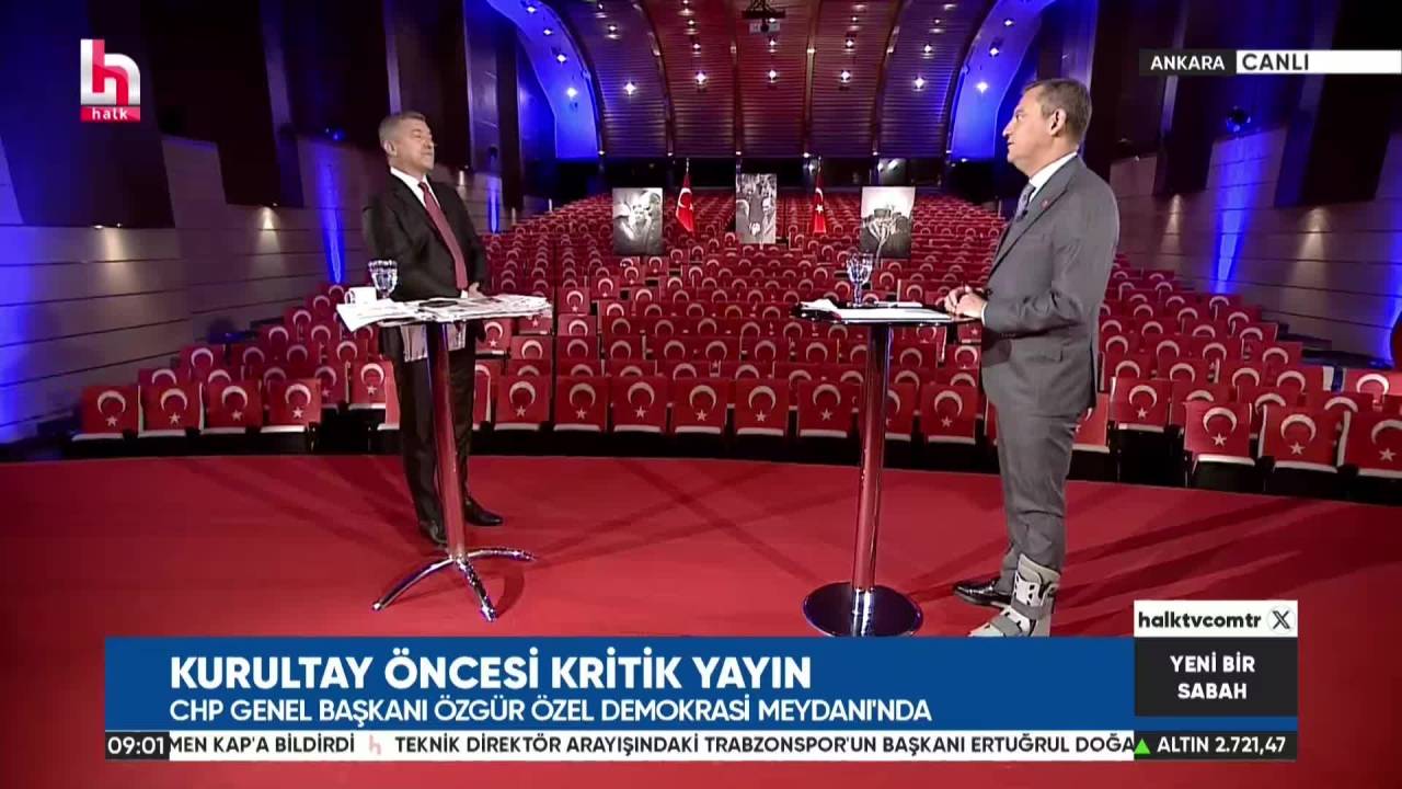 Özgür Özel: "Gelecek Senenin Kasımında Sandığı Koyalım. Erdoğan Da Aday Olsun"