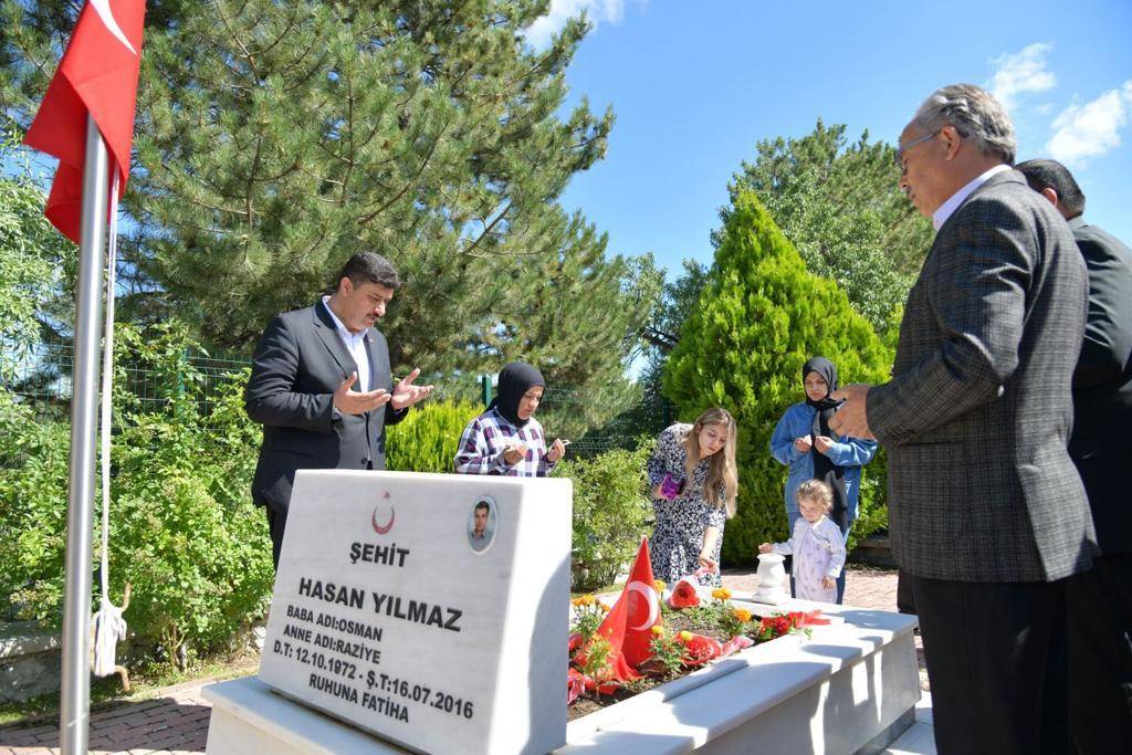 15 Temmuz'da 9 Şehit Veren Sembol İlçe Kahramankazan'da Anma