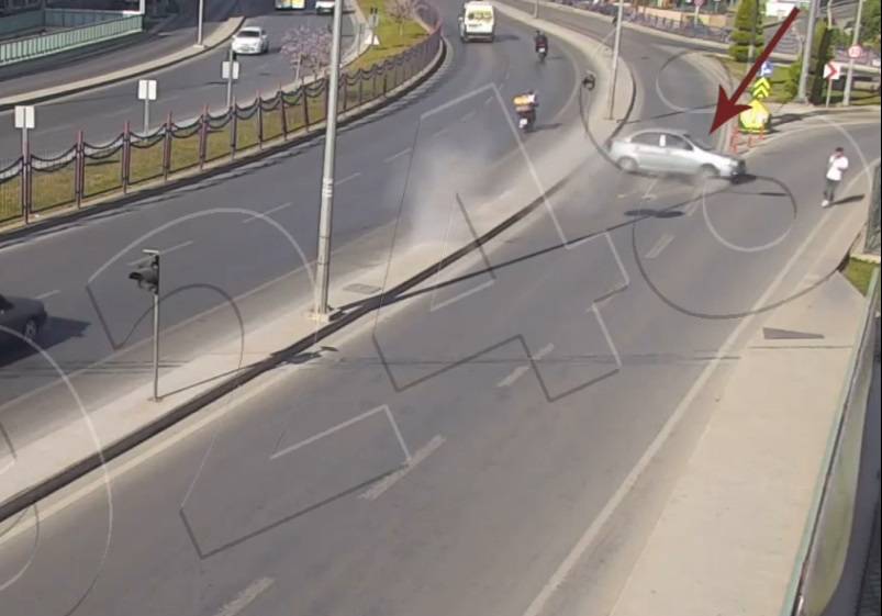Mersin'de Trafik Kazaları, Mobese Kameralarında