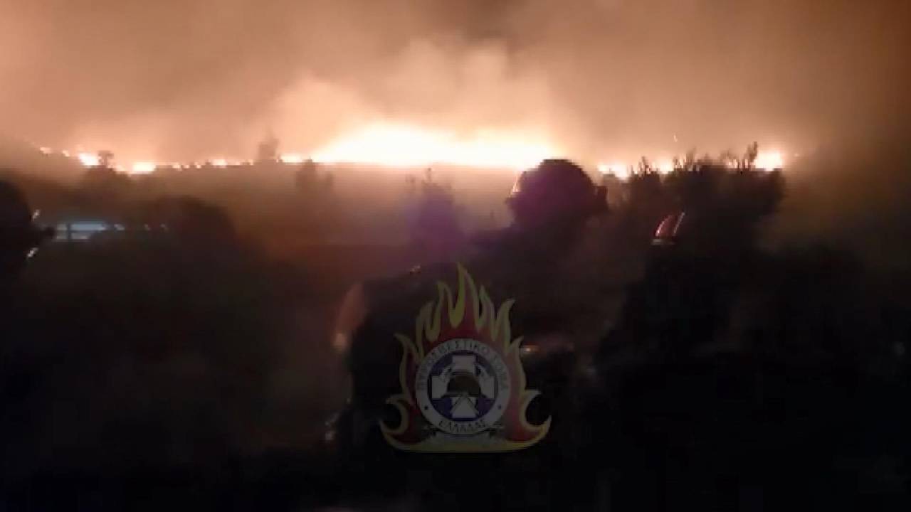 Yunanistan’da Orman Yangınları Devam Ediyor