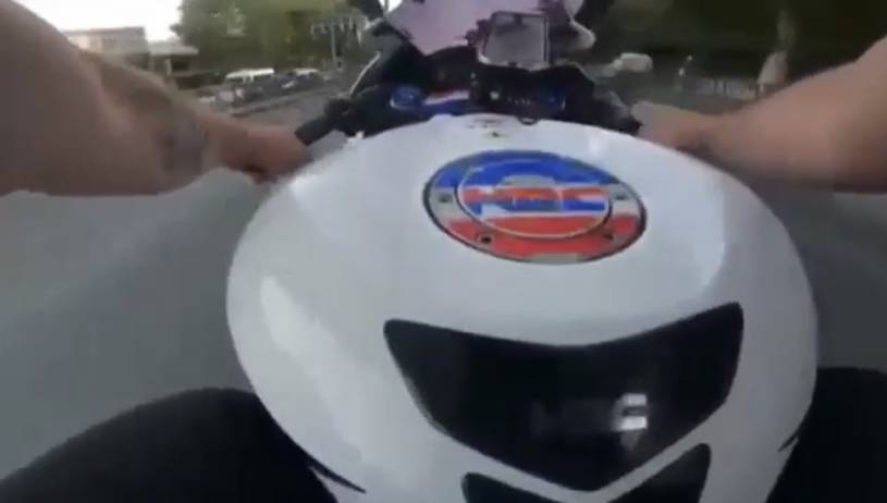 Fatih'te Motosikletli Burak'ın Öldüğü Kaza Kaskının Kamerasında