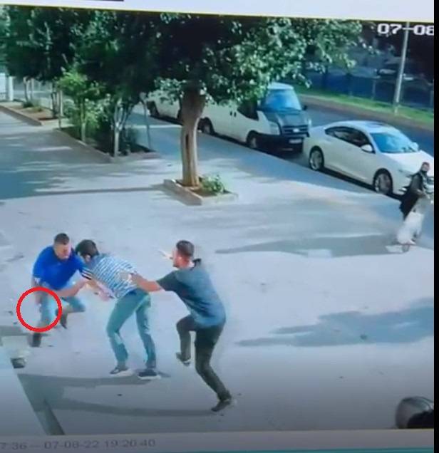 4 Kişinin Yaralandığı Silahlı 'kız Kaçırma' Kavgası Kamerada