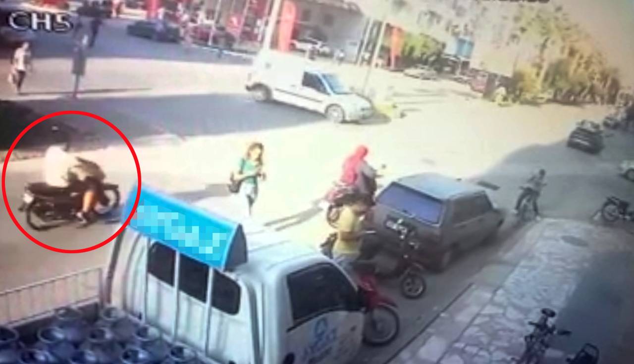 Motosikletli Fatih'in Öldüğü Kaza Kamerada