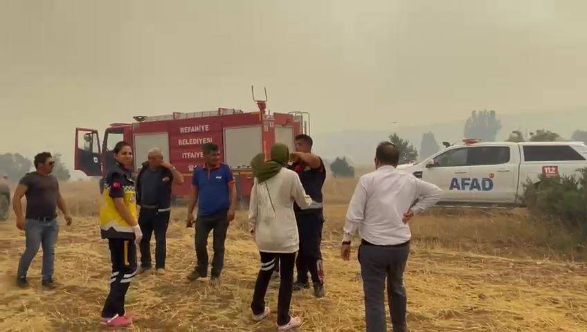 Erzincan’da Orman Yangını