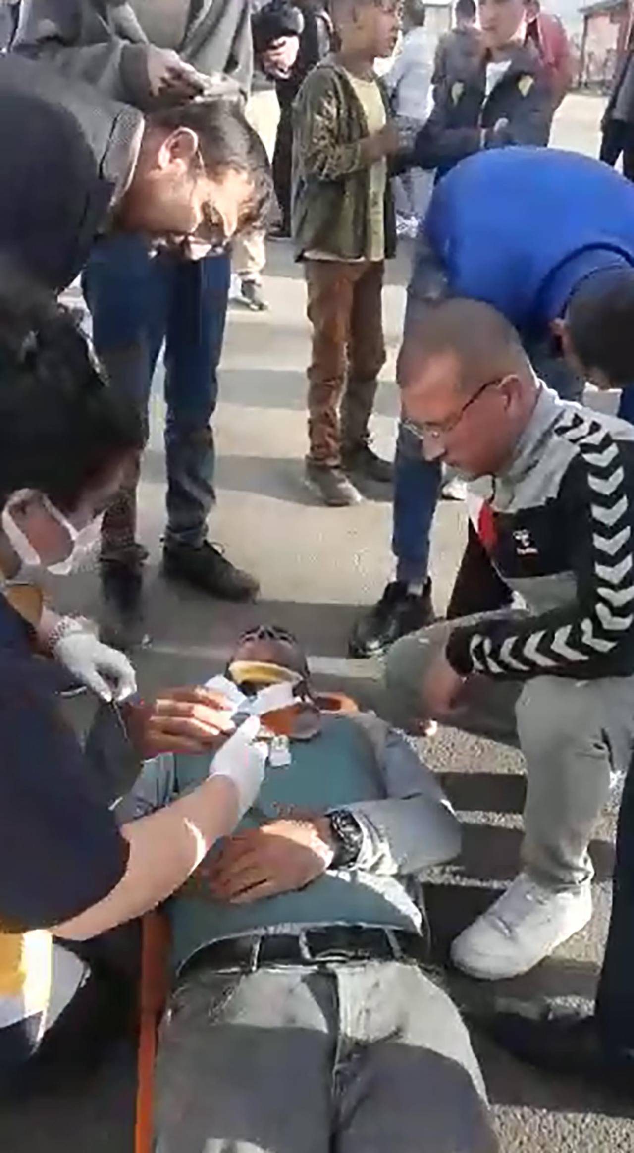Erzurum’da Asker Ve Öğretmenleri Taşıyan Servis Araçları Çarpıştı: 10 Yaralı